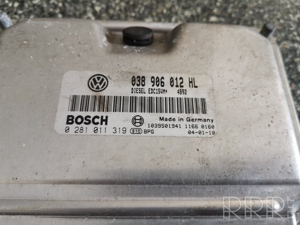 Derbeville test Resonate Destiny Volkswagen Polo Variklio valdymo blokas 038906012HL 0281011319 - Naudota  autodalis internetu, žema kaina - ADV7691 | RRR.LT