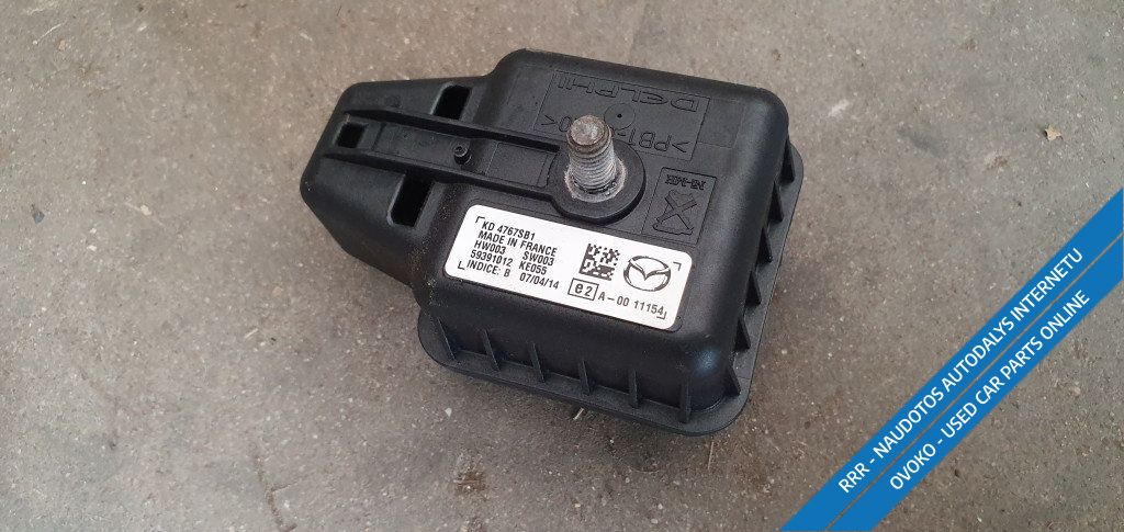 Mazda 6 2015 Alarm system siren KD4767SB1 DVA3902 eBay