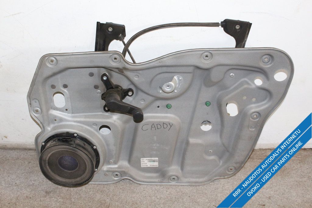 Volkswagen Caddy Mechaninis priekinio lango pakėlimo mechanizmas 2K1837752BC