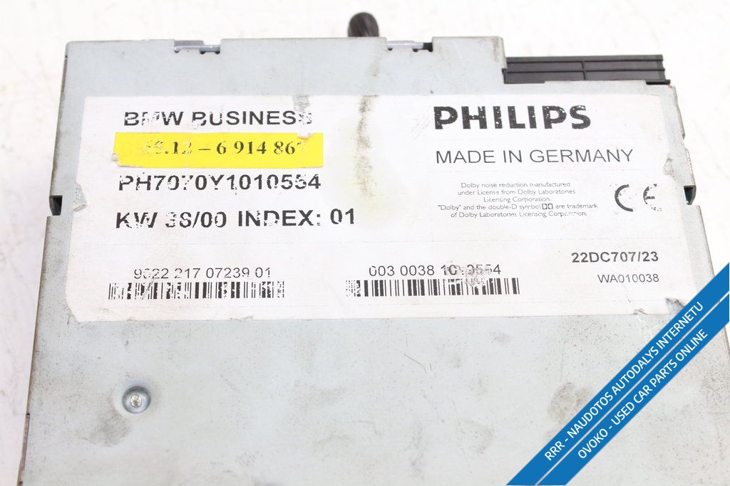 BMW X5 E53 Radija/ CD/DVD grotuvas/ navigacija 6914867