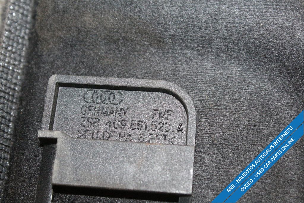 Audi A6 S6 C7 4G Bagažinės grindys 4G9861529A